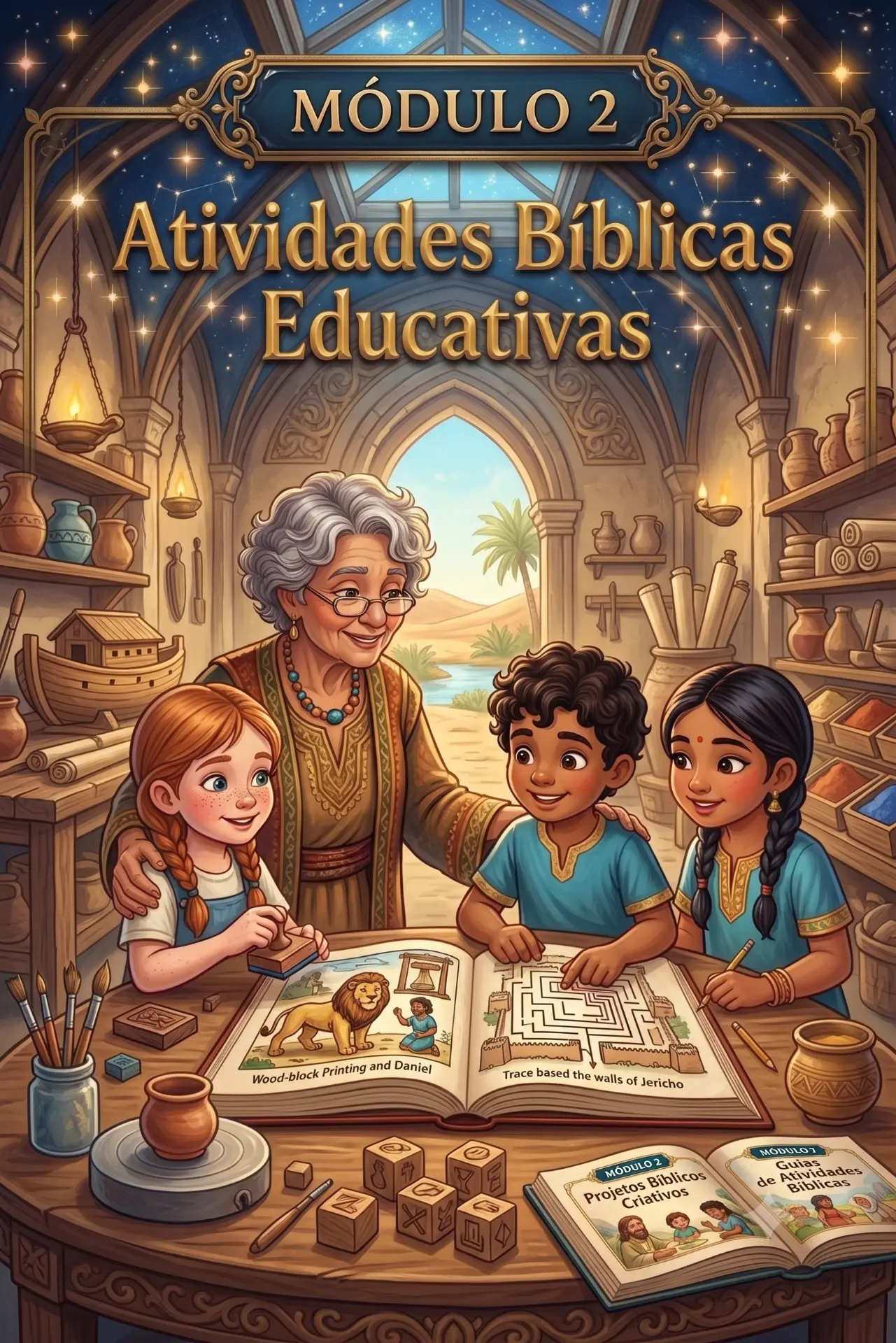 Capa do Módulo 2: Atividades Bíblicas Educativas