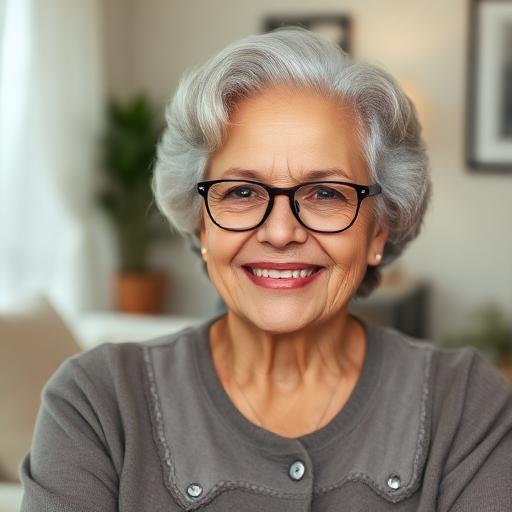 Foto de Dona Cleide, avó